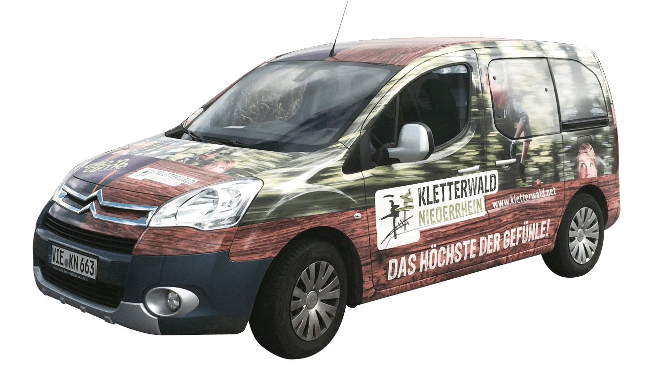Fahrzeuganwendung aus dem Referenzen-Archiv: Kletterwald