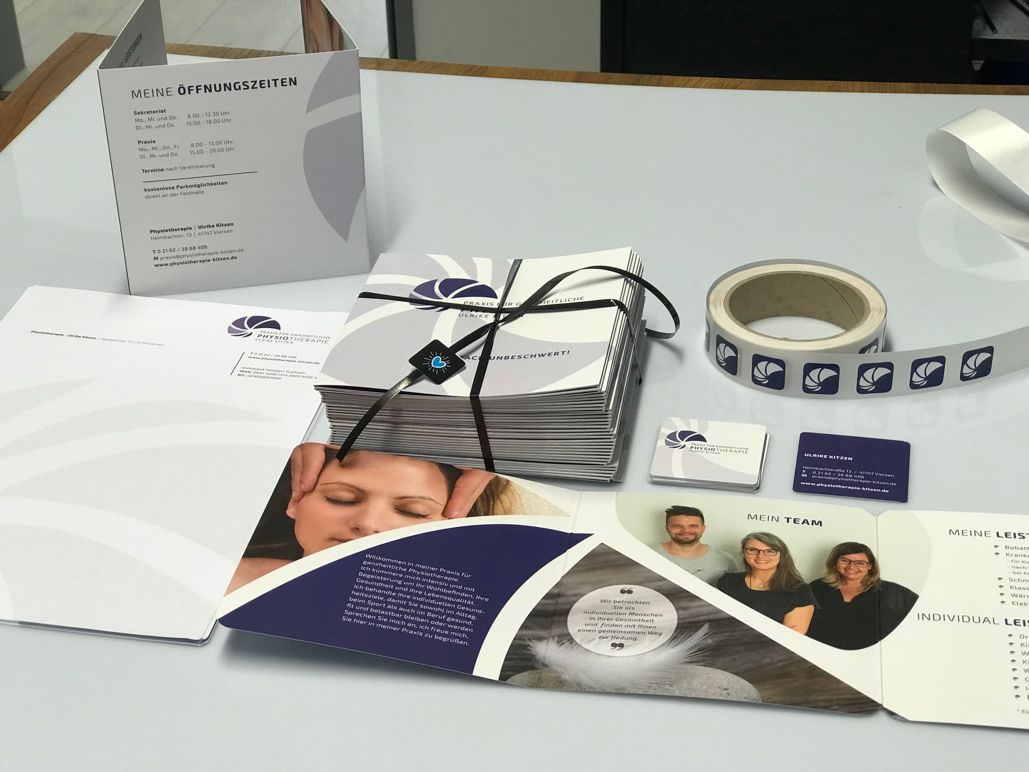 Printbeispiel für den Bereich Print und Werbemittel